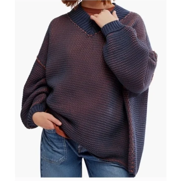 NWT Maisie Oversized Free People Sweater Medium - Picture 5 of 9